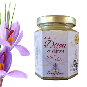 Fleur de Dijon safranée