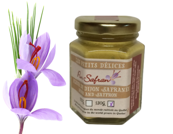 Fleur de Dijon safranée