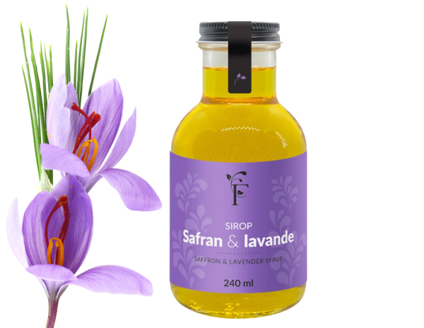 Sirop safran & lavande