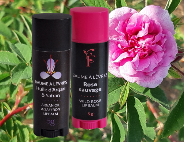 Duo Baume à lèvres - Rose / Safran