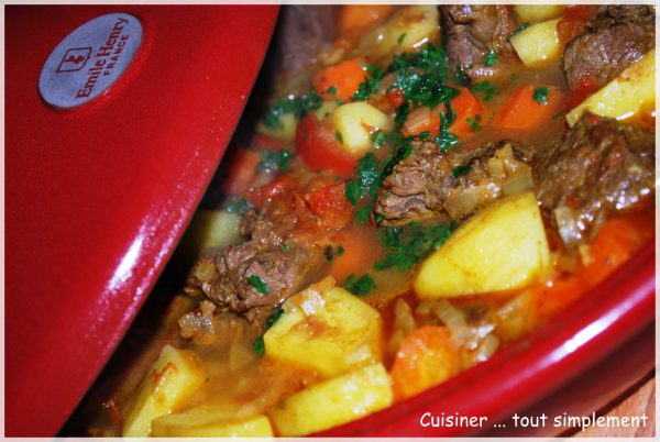 Tajine de bœuf au safran